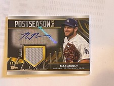 MAX MUNCY Card Collection - Pick Your Card - Inserts Parallels Auto Refractor