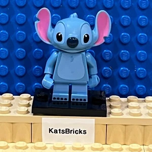LEGO CMF Disney Series 1 - Stitch Collectible Minifigure - complete with stand - Picture 1 of 2