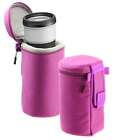 Navitech Purple Camera Lens Case For Sigma 135mm f/1.8 DG HSM Lens