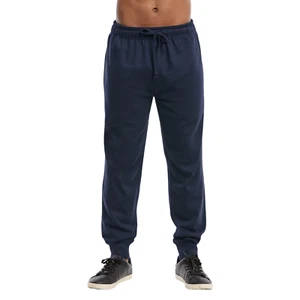 Men's Fleece Jogger Sweatpants Cotton Lightweight with Drawstring and Pockets - Picture 1 of 25