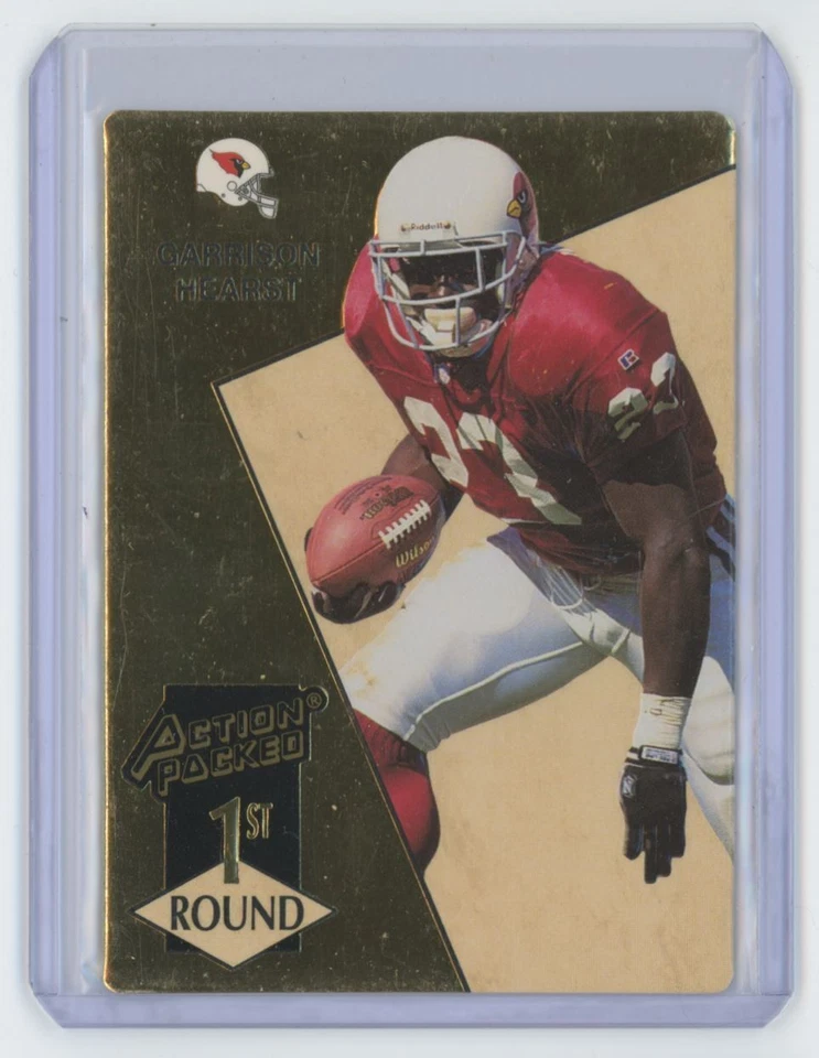 1993 Action Packed Garrison Hearst Rookie Phoenix Cardinals #165 - Image 1 of 2