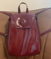 Cartier Happy Birthday Bordeaux Patent Leather Backpack