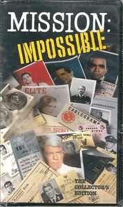 Mission: Impossible Ransom/The Exchange VHS 1994 Peter Graves Barbara Bain VTG - Picture 1 of 3