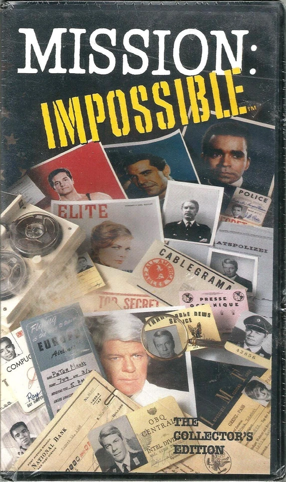 Mission: Impossible Ransom/The Exchange VHS 1994 Peter Graves Barbara Bain VTG - Image 1 of 3