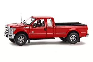 Sword SW1150RC Ford F250 Super Cab Pickup Truck - Red w/Chrome 1/50 Die-cast MIB - Picture 1 of 2