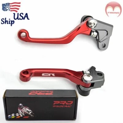 For Honda CR125R/250R 1992-2000 2001 2002 2003 CNC Brake Clutch Levers Dirt Bike - Imagem 1 de 4