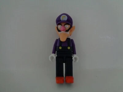 Mini figura de acción K’nex Super Mario Bros Waluigi serie completa 4 persecución rara Foto 1 de 4