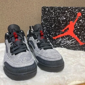 Nike Jordan Spizike Low Anthracite Gym FQ1759-002 Red Black Grey White (Men's) - Picture 1 of 5