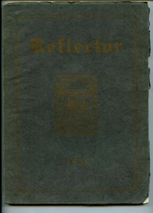 GHS Galesburg Illinois High School 1928 Reflector Yearbook PB Silver Streaks B&W - Picture 1 of 7