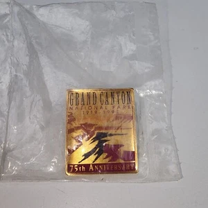 Grand Canyon National Park 75th Anniversary 1919 - 1994 Anstecknadel NOS in Tasche - Bild 1 von 4