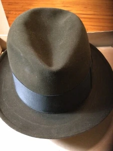 RESISTOL Self Conforming 880 Beaver 3X Hat Men's 6-7/8 “Kitten Finish” NICE NOS - Picture 1 of 13