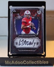 CJ Stroud 2023 Wild Card Matte ON-CARD ROOKIE AUTO #d /10 Weekend Warrior Maroon