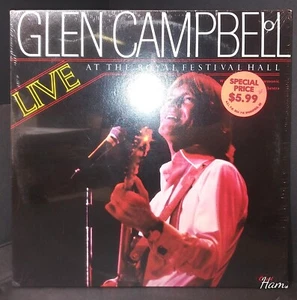 Vintage SEALED folk country lp GLEN CAMPBELL LIVE Royal Festival Hall 1977 - Picture 1 of 2