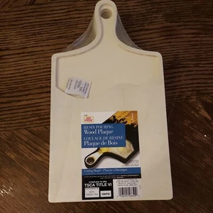 Mod Podge Cutting Board Pouring Plaque -7" x 13" x 0.5" - Lot of 4 - Picture 1 of 4