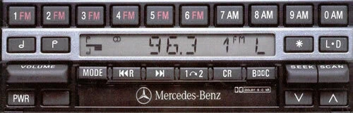 Mercedes Benz/Becker 1432 with bluetooth streaming 1991-1993 only - Image 1 of 1