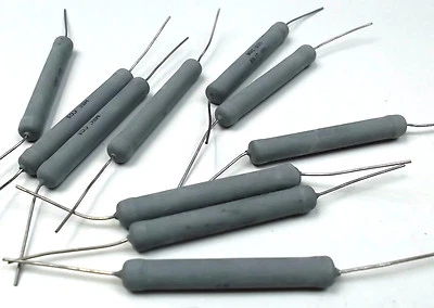 Resistor 2.7 Ohms 2R7 Power 14 Watt Wirewound ER17 Silicon Tyco CGS x 5pcs