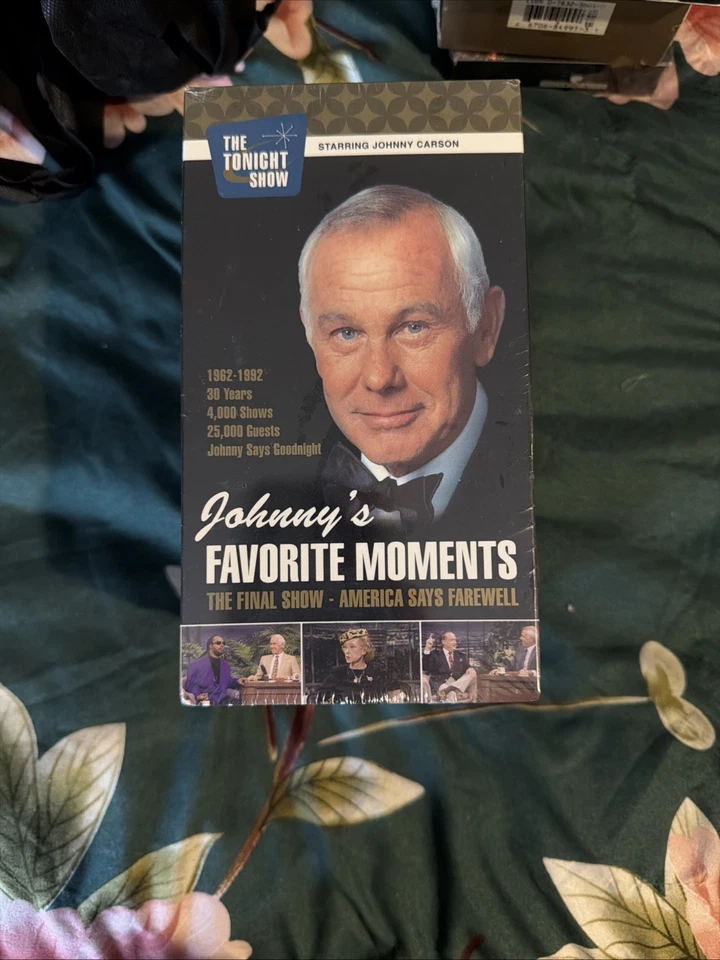 Johnny Carson  Tonight Show VHS 5 Tape Set - Image 1 of 3