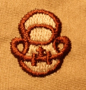 Special Forces Desert Subdued Combat Diver Parachute cloth Badge obsolete scuba - Picture 1 of 3