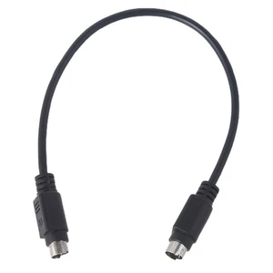 PS/2 Power Cable 1ft High Quality Wire Male to Male 6Pin Plug for Keyboard Mouse - Picture 1 of 8