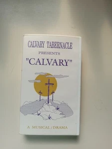 Calvary Tabernacle Presents "Calvary " A Musical/Drama VHS USED - Picture 1 of 4