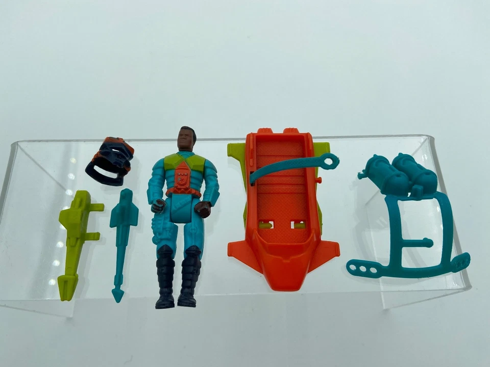 M.A.S.K 1987 Hondo MacLean SEA ATTACK figura conjunto máscara Kenner 5 Foto 1 de 4