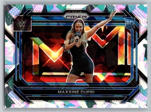 Maxxine Dupri 2023 Panini Prizm WWE Cracked Ice Rookie Card RC #85 - Picture 1 of 2