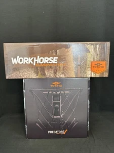 Tethrd Predator V Saddle Kit Workhorse Sticks Combo New - Picture 1 of 5