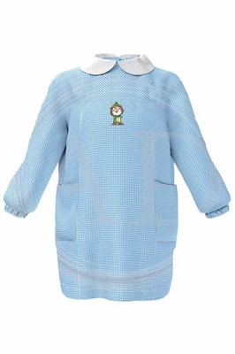 Grembiule asilo da bambino con ricamo Siggi - Immagine 1 di 3