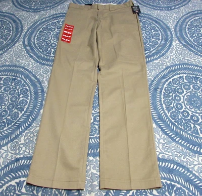 Pantalones de Trabajo Dickies Hombres 32x33.5 Sarga Tostada Delgados Cónicos Flexibles Ligeros Nuevos con Etiquetas Foto 1 de 4