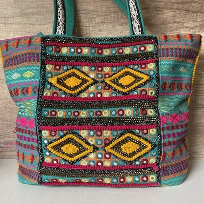 Bolso de Mano Big Buddha Bohemio Cartera Boho Hippie Festival Foto 1 de 4