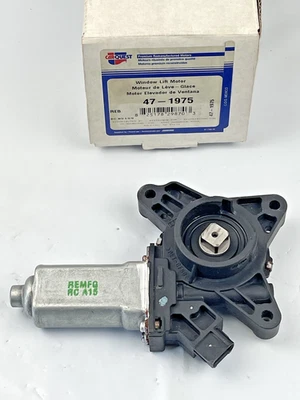 Window Lift Motor CarQuest 47-1975 Reman for select Mitsubishi Front / Rear LEFT - Image 1 of 4
