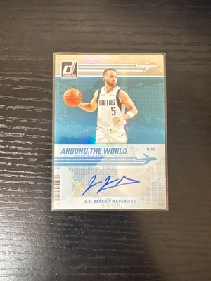 2024-25 Panini Donruss JJ Barea #ATW-JJB Around The World Auto B - Image 1 of 2