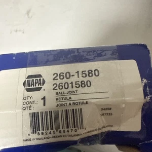 NAPA PRECISION Suspension Ball Joint Front Upper 260-1580 - Picture 1 of 5