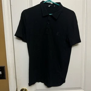 Camisa Polo Versace Para Hombre Negra Talla S Logo Medusa Informal - Imagen 1 de 6