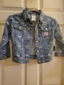 Little Girls Minnie Mouse Denim Jacket, sz 5, by Disney - Picture 1 of 7
