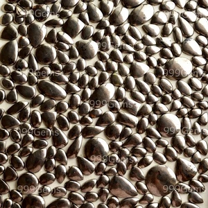 High-Quality Natural Pyrite Cabochon Mixed Form 50 Pcs Wholesale Loose Gemstone - Picture 1 of 14