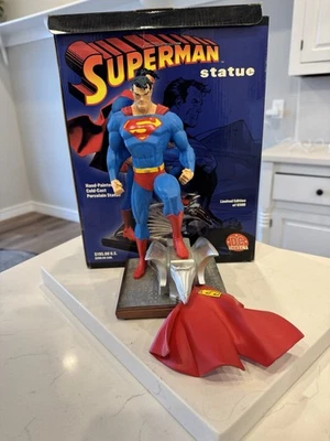 DC Direct Tamaño Completo 10" SUPERMAN Jim Lee Estatua Edición Limitada #3584, Ver Fotos Foto 1 de 4