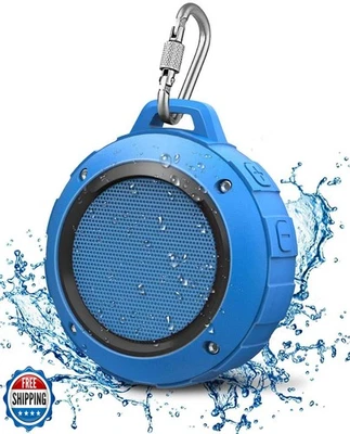 Kunodi Bluetooth Shower Speaker with IPX7 Waterproof, Dynamic Lights, Crisp C - Image 1 of 4