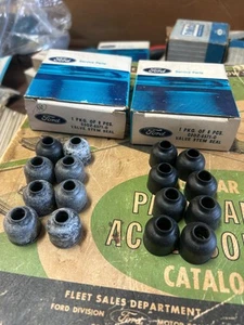 NOS FORD C3OZ-6571-C VALVE STEM SEALSSET OF 16 HIPO MUSTANG 289 USA ORIGINAL - Picture 1 of 3