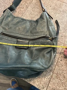 Borsa Marc By Marc Jacob’s Hopper in pelle verde italiana - Foto 1 di 7