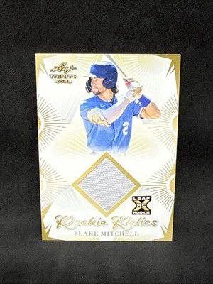 Blake Mitchell #RR-9 2023 Leaf Trinity Rookie Relics 241123 - Image 1 of 2
