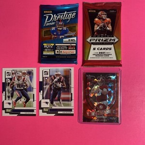 🚨Mac Jones cracked ice prizm RC prestige prizm p ks sealed NFL patriots🚨
