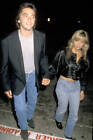 Scott Baio & Pamela Anderson at the Bar One Nightclub in LA CA 1990 Old Photo 1