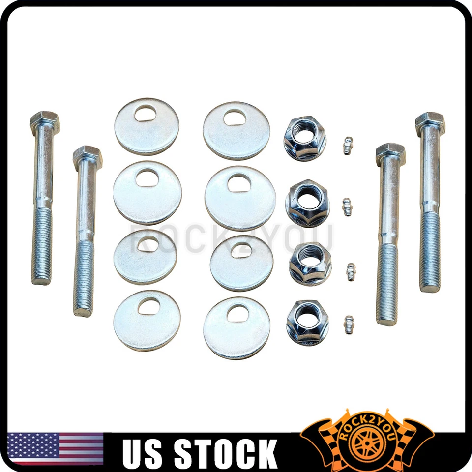 Pair Front Camber and Alignment Kit For 2006-2023 Dodge Ram 1500 Jeep K100390 Foto 1 de 4