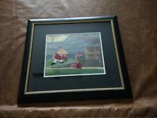 Vintage Bob Gibson Signed Pink Panther Dugout Blues Animation Art Production Cel