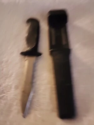 Cuchillo de buceo Dacor vintage de 7 pulgadas necesita afilado  Foto 1 de 4