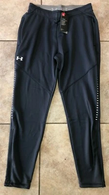 Womens Under Armour ColdGear Hybrid Warm Up Pants Gray 1327445 NWT - Image 1 of 4