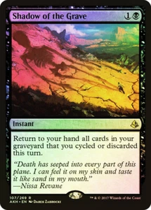 Magic The Gathering Magic The Gathering Shadow of the Grave Foil Amonkhet casi nuevo - Imagen 1 de 1