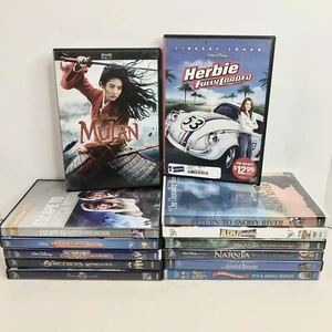 DVD Lot Of 13 Live Action Disney Movie Collection Bundle (Mulan, Narnia) *READ* - Picture 1 of 10