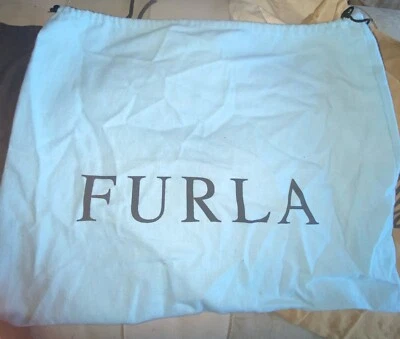 Vintage Authentic FURLA Drawstring Dust Cover Storage Bag 16.5 x 13 inch - Image 1 of 4